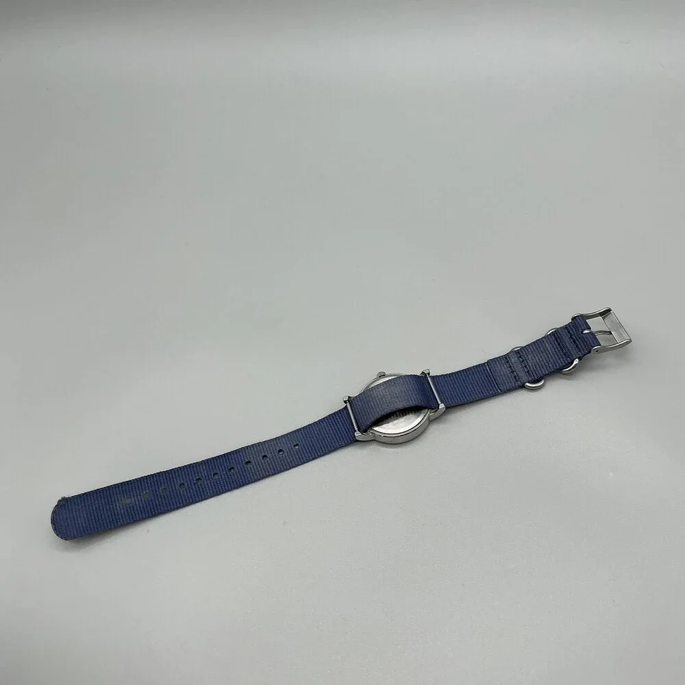 Timex Weekender Indiglo WR 30M Womens Watch 31mm Blue Nylon Strap New Battery